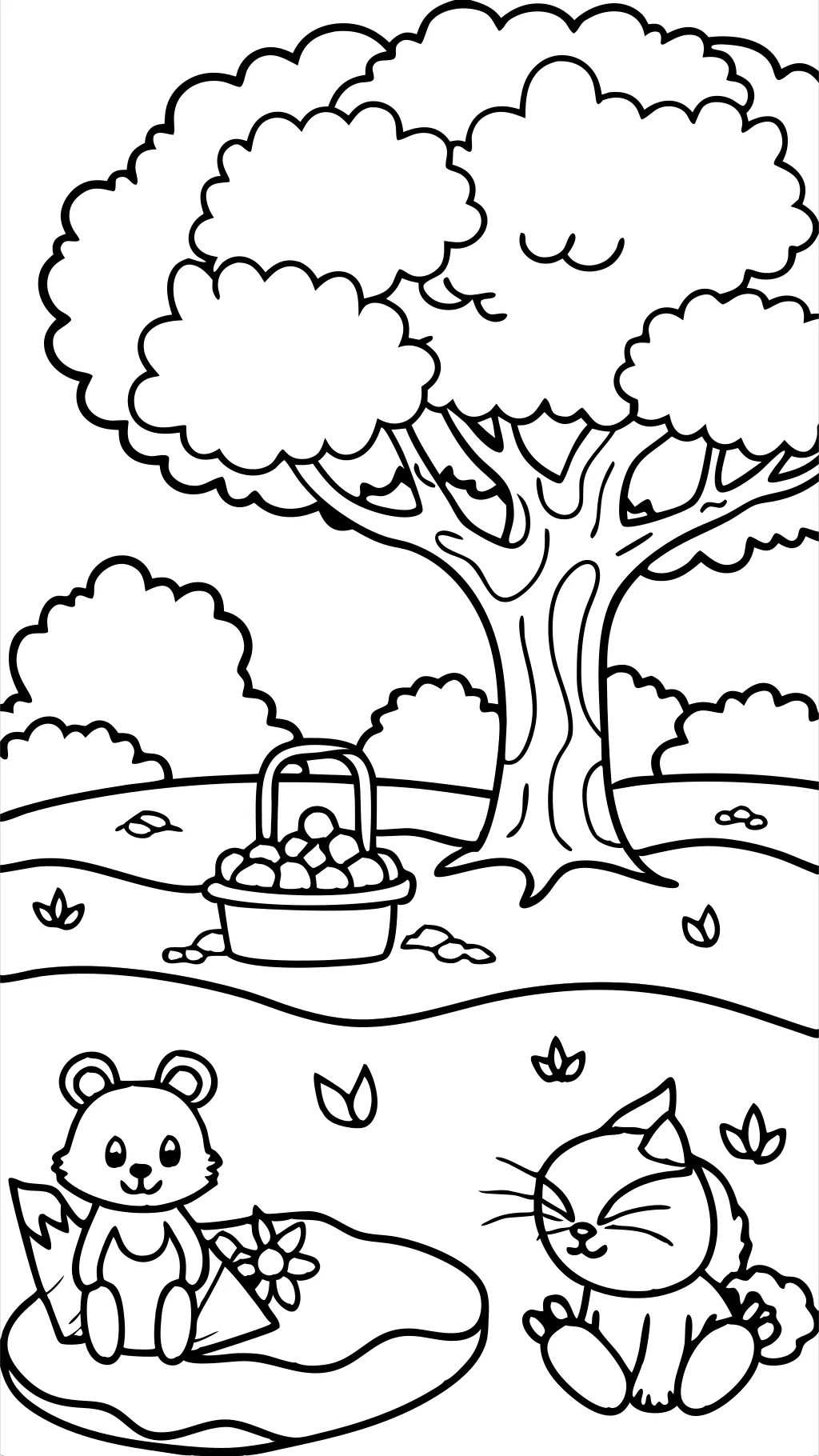 simple coloring page